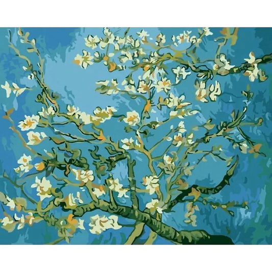 Almond Blossoms Paint by Numbers Kit - Van Gogh